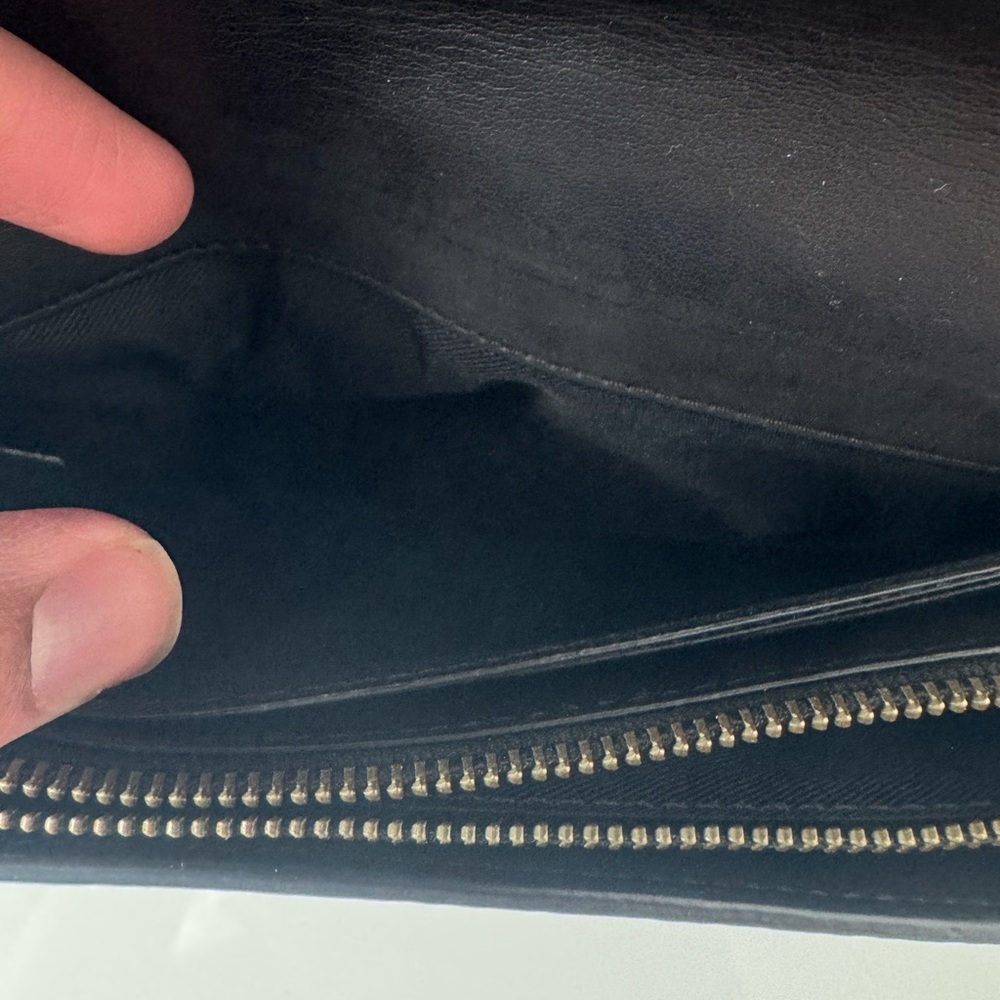 Coach Iridescent Multicolor Genuine Leather Clutch / Large Wallet - Picture 8 of 14